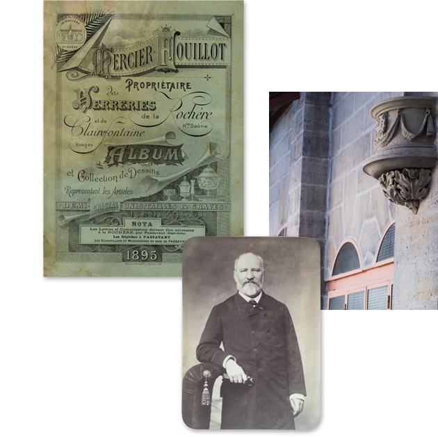 Couverture du catalogue 1895 et Ancien propriétaire M. Fouillot.