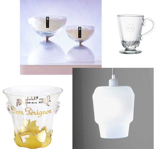 Bougies COSSTRA - Mug Comptoir Richard - Seau Dom Pérignon - Lampe Méséta