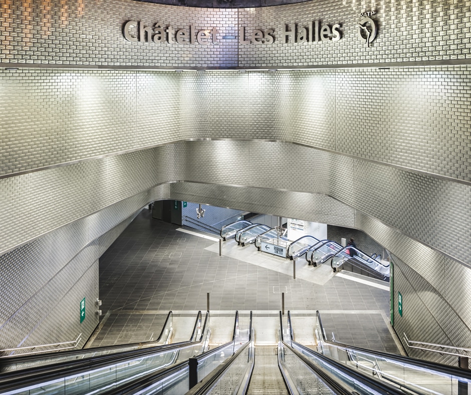 Carreau de verre mural