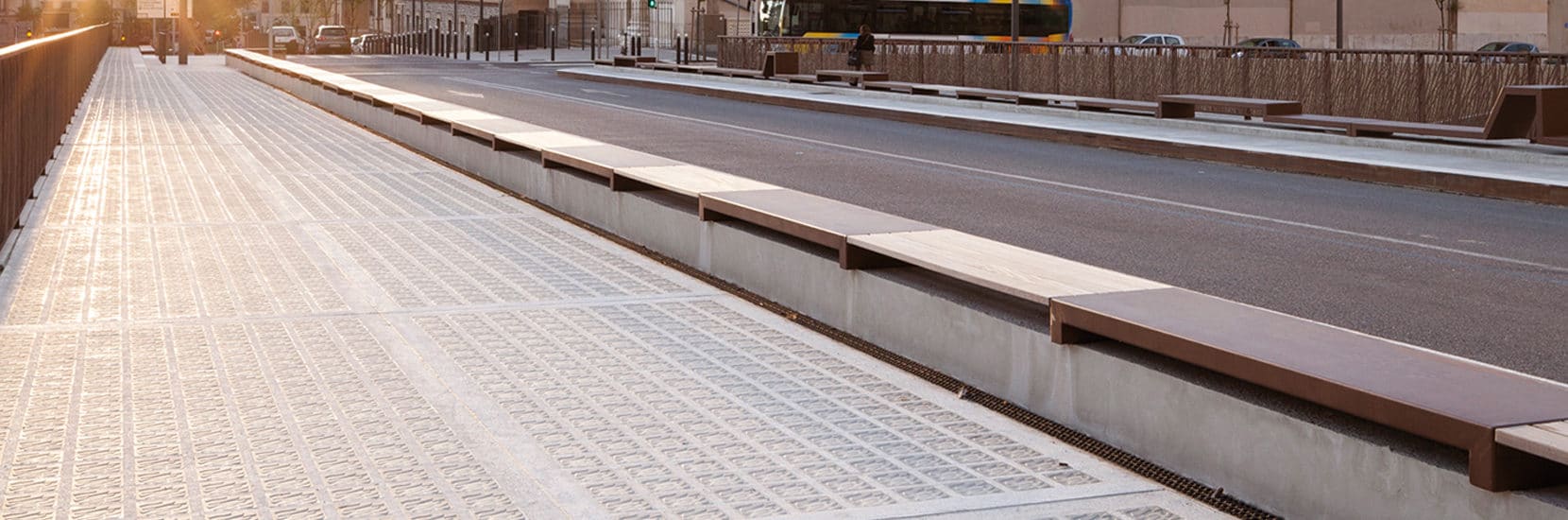 Pave vegetal Passerelle pietonne Marseille (13) Archi-Florence Bougnoux©S.Dondicol