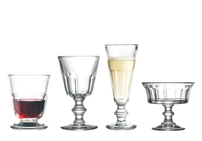 Verres et coupe Périgord